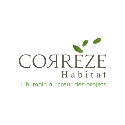 Logo Corrèze Habitat – message vocal d’accueil téléphonique pour un bailleur social