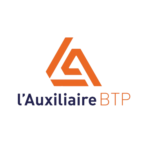 Logo Auxiliaire BTP – répondeur pro pour entreprise du bâtiment, accueil téléphonique sur chantier